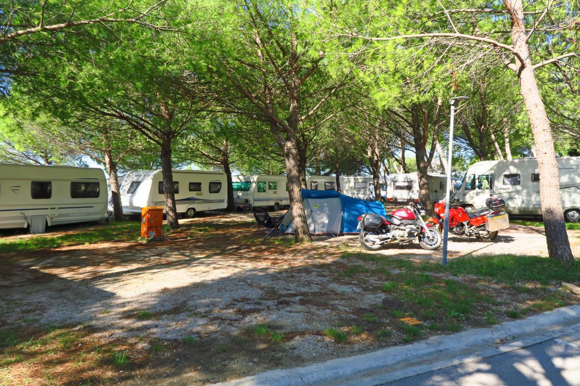 Camping Adria Ankaran - Pitches Eksteriør billede